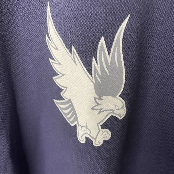 Under Armour Blue/Gray Border Roger Williams Long Sleeve Heavy Cotton Shirt XL - Picture 6 of 13